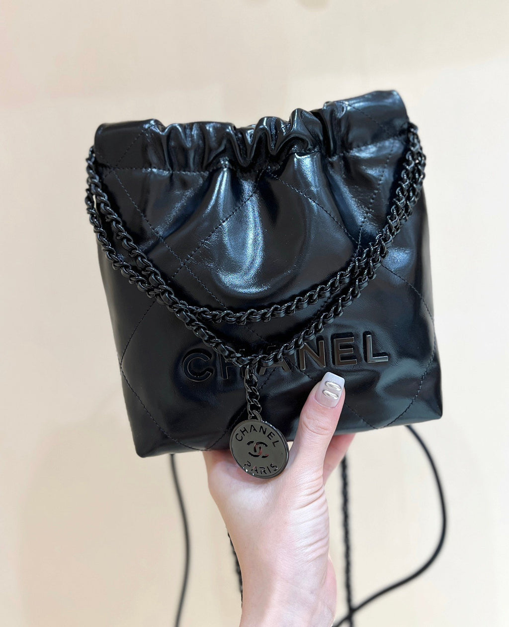 CHANEL mini 22 bag