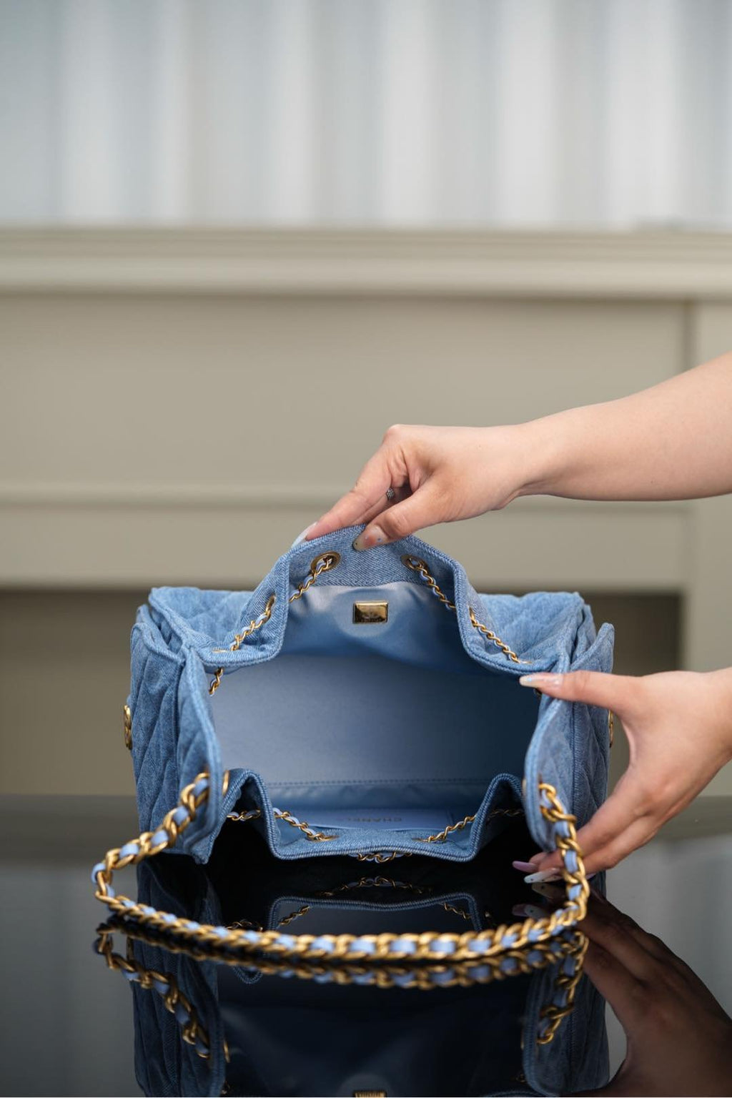CHANEL small hobo bag