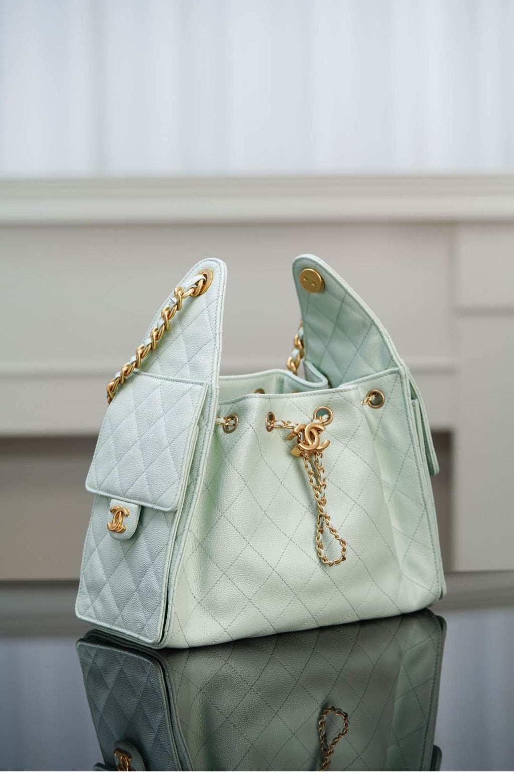 CHANEL small hobo bag