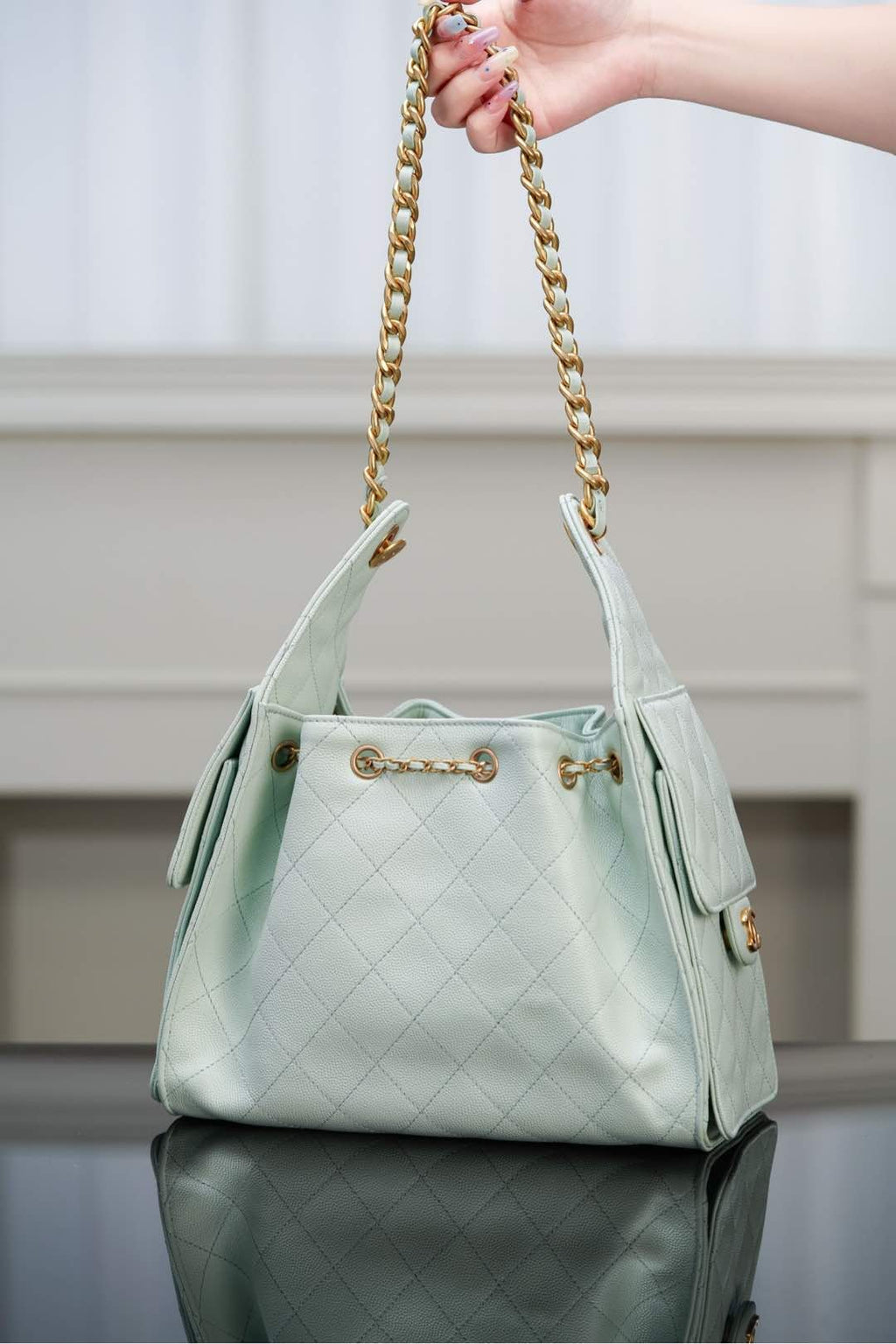CHANEL small hobo bag