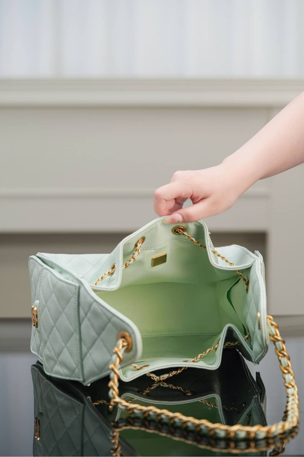 CHANEL small hobo bag
