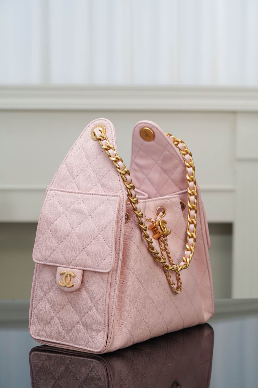 CHANEL small hobo bag