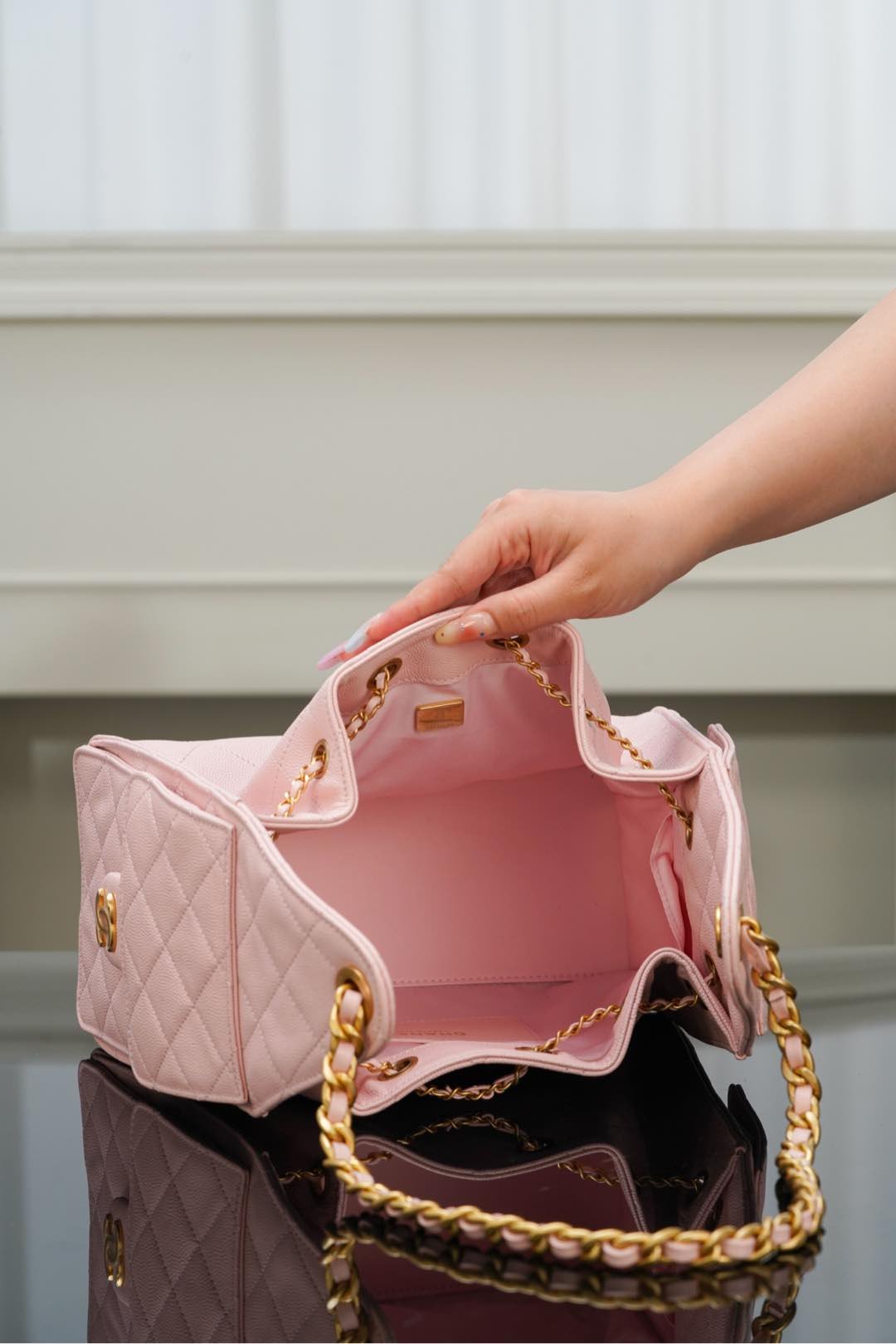 CHANEL small hobo bag