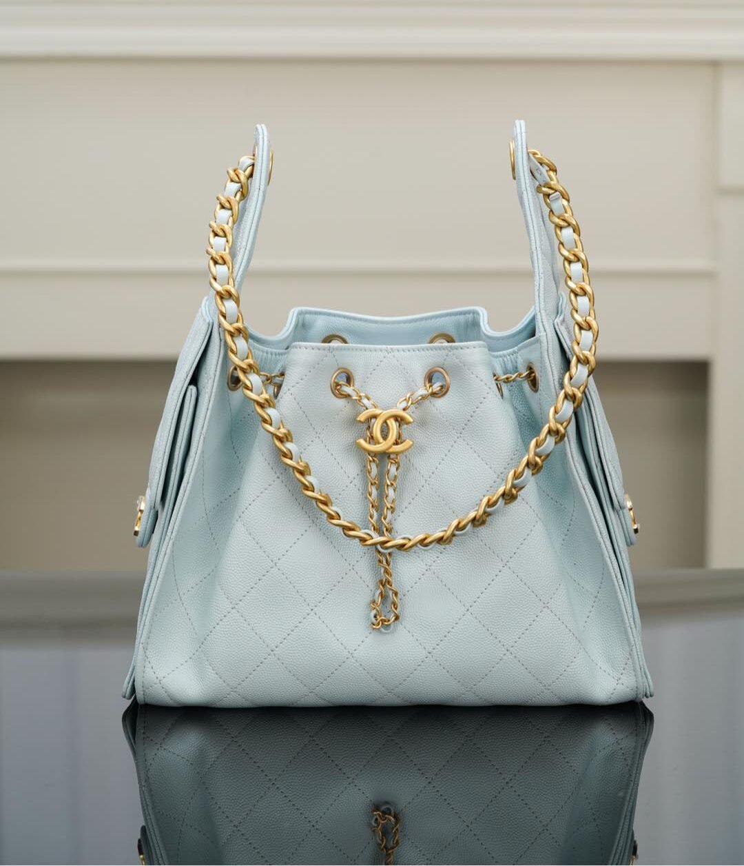 CHANEL small hobo bag