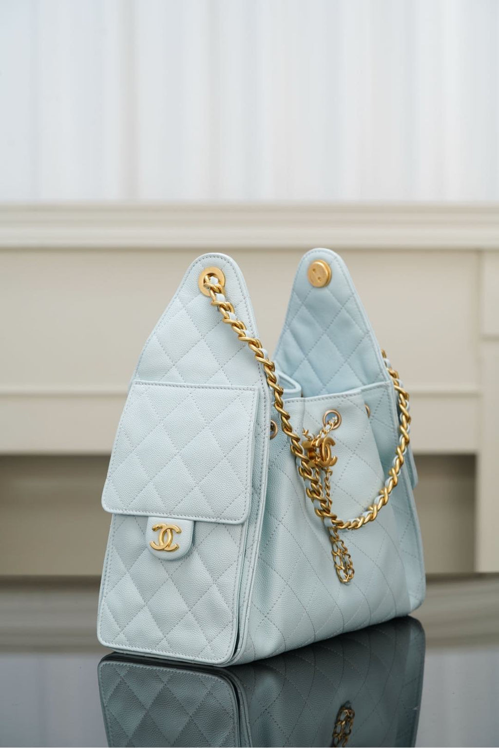 CHANEL small hobo bag