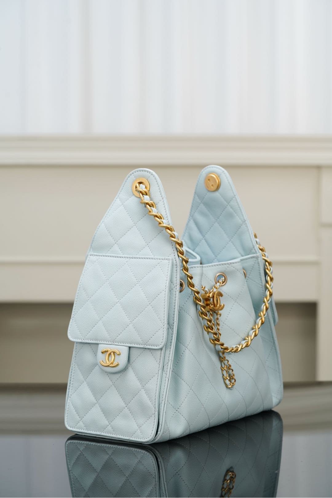 CHANEL small hobo bag