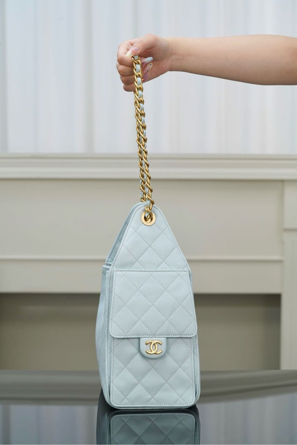 CHANEL small hobo bag