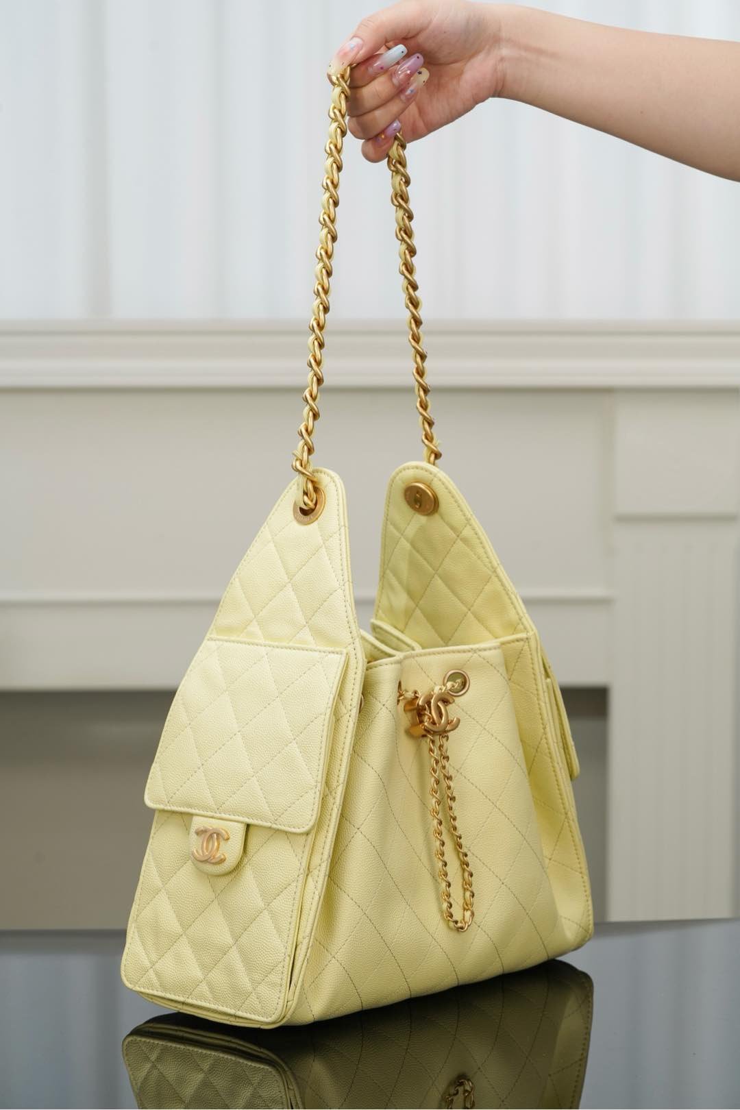 CHANEL small hobo bag