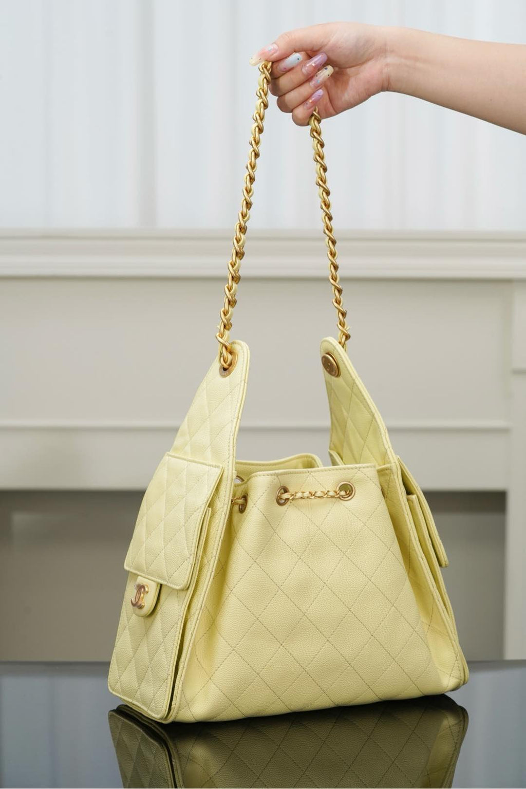 CHANEL small hobo bag
