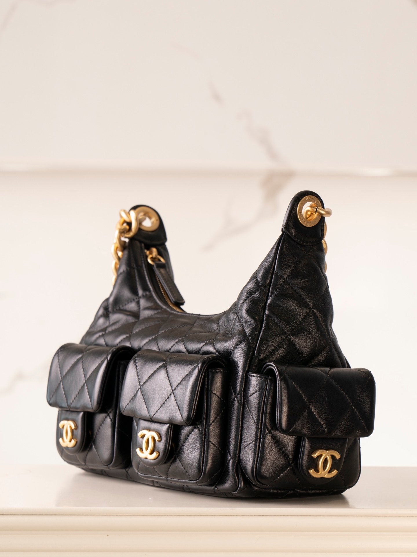 CHANEL 25c hippie hobo bag