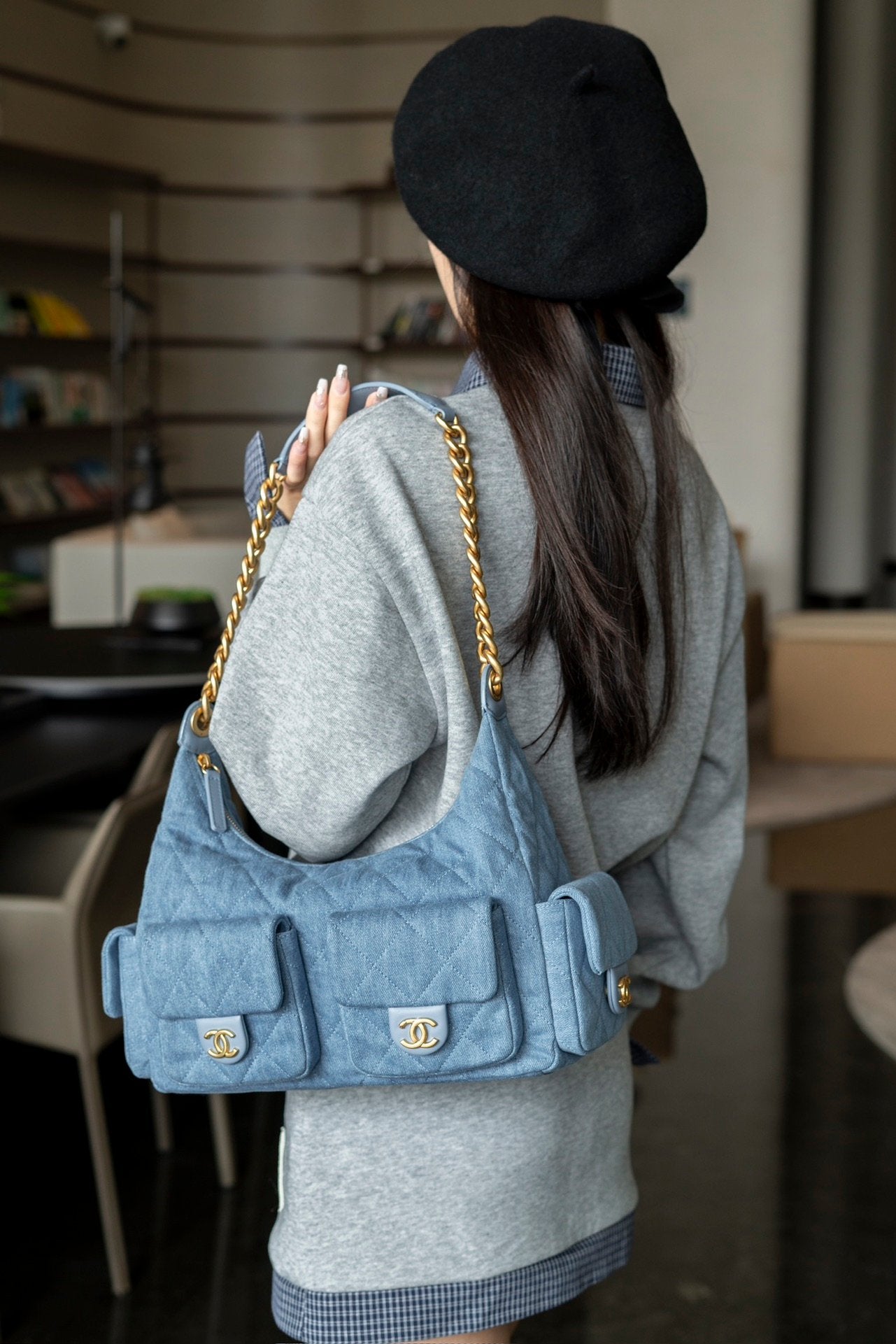 CHANEL 25c hobo bag