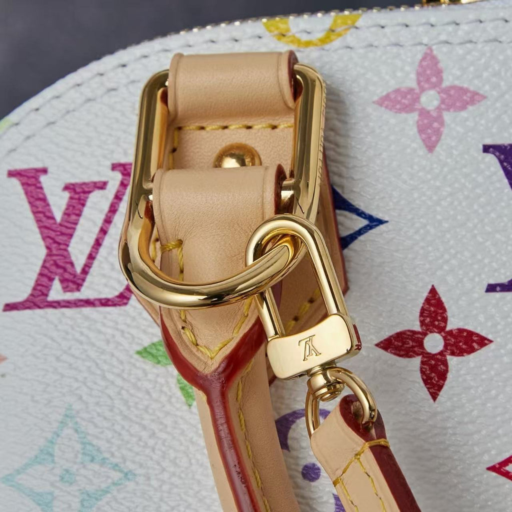 LV White Tricolor Alma