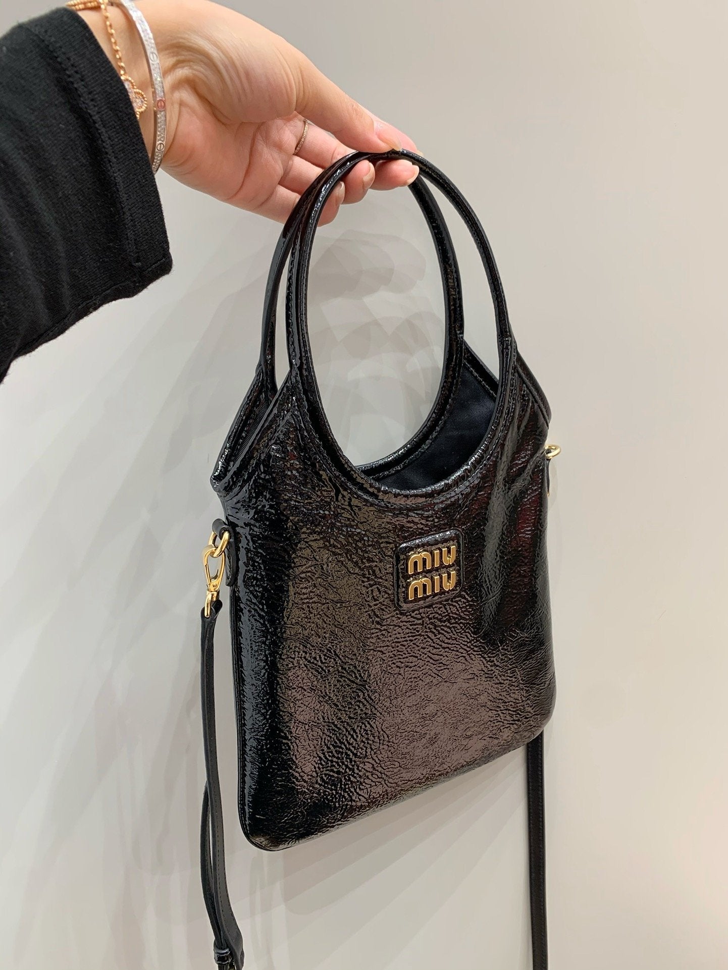 MiuMiu mini ivy (oil waxed leather)