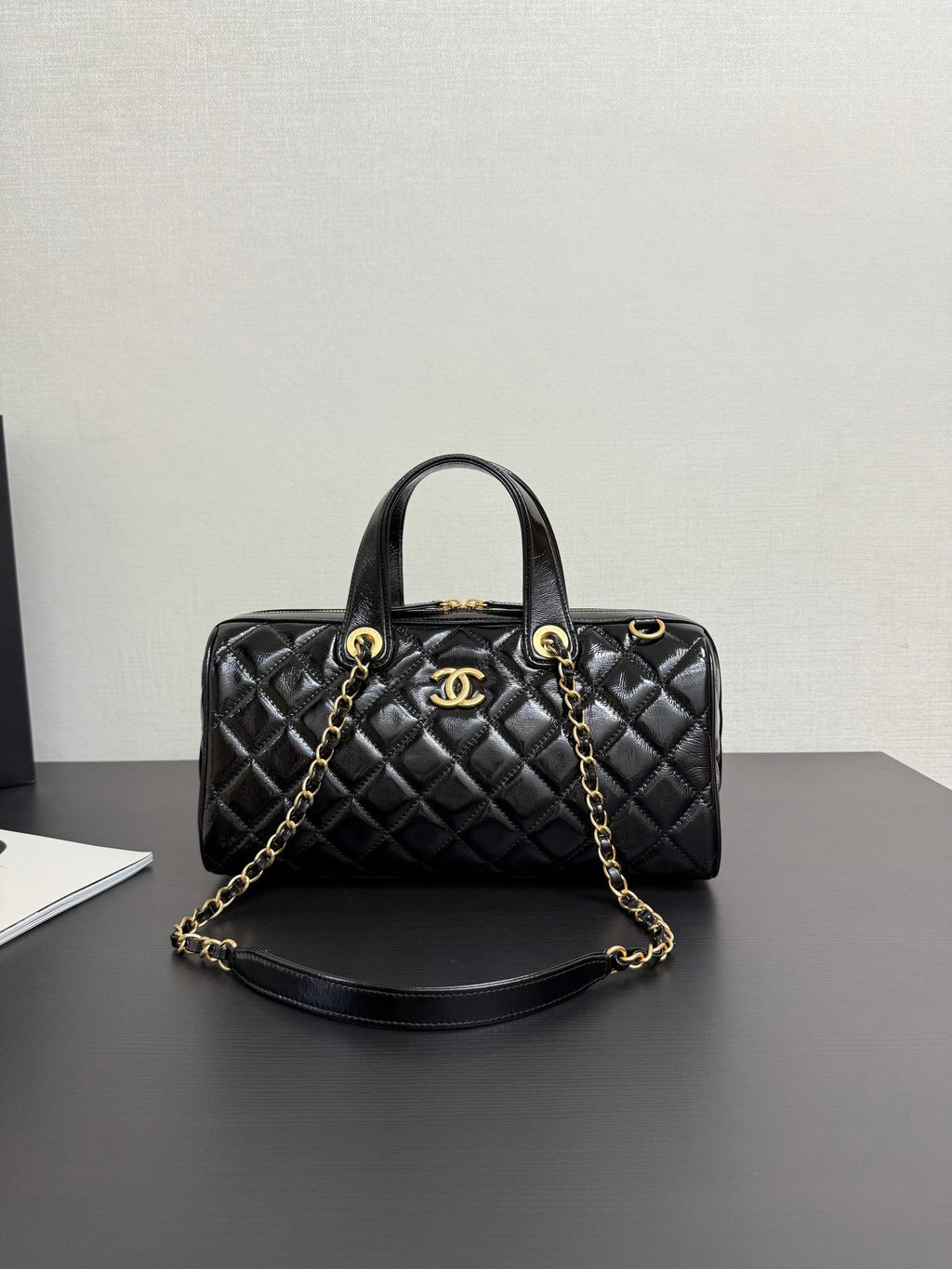 Chanel 25A Maxi Bowling Bag