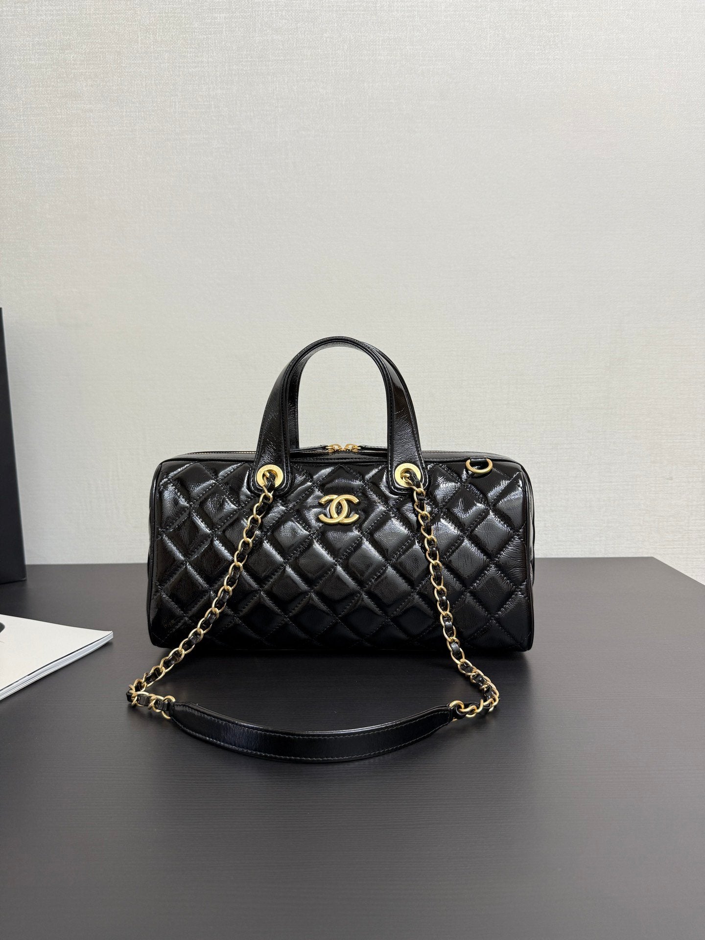 Chanel 25A Maxi Bowling Bag