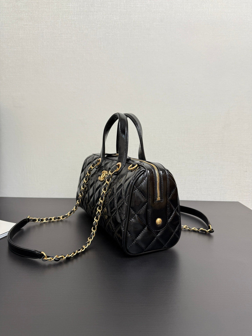 Chanel 25A Maxi Bowling Bag