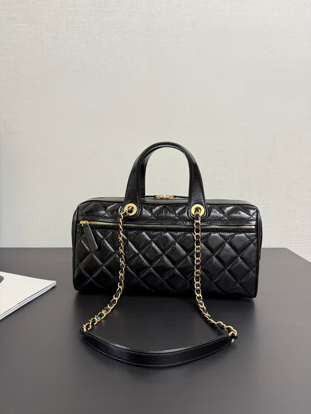 Chanel 25A Maxi Bowling Bag